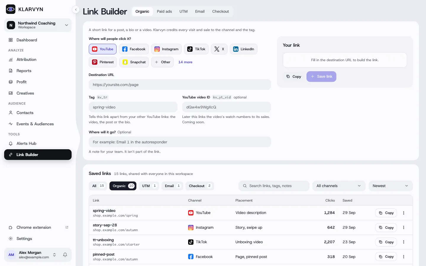 The Link Builder